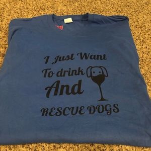 Wine and Dogs Shirt